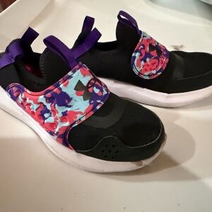 Under Armour Kids' Black and Multicolor Sneakers
